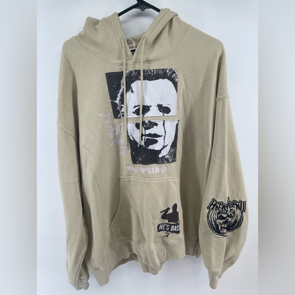 Halloween 2 Michael Myers Trasher Blockbuster Jamie Lee Curtis Unisex XXL Plus